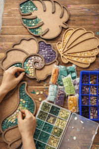 Yetişkin mozaik atölyesi